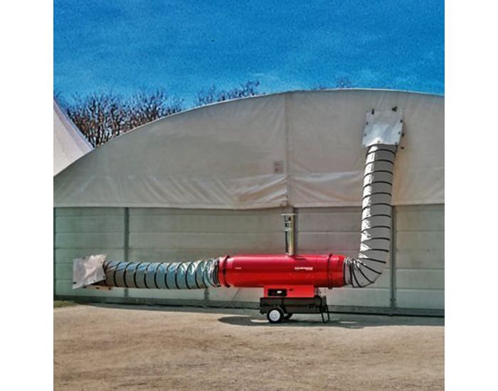 Arcotherm Inlet Ducting 6m 450mm for EC55