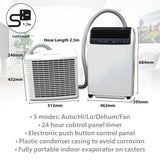Prem-I-Air EH1413 15,000btu Inverter Split Air Conditioner with Timer