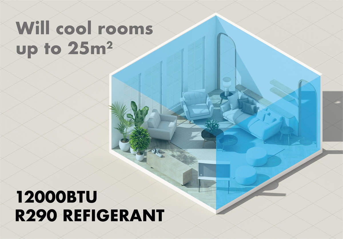 Prem-I-Air EH1924 12000 BTU Portable Air Conditioner