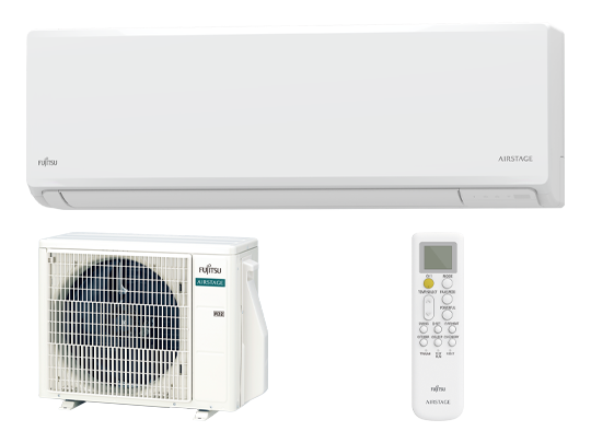 Fujitsu Airstage ASEH09KNCA 2.5kW Wall Mounted Split System