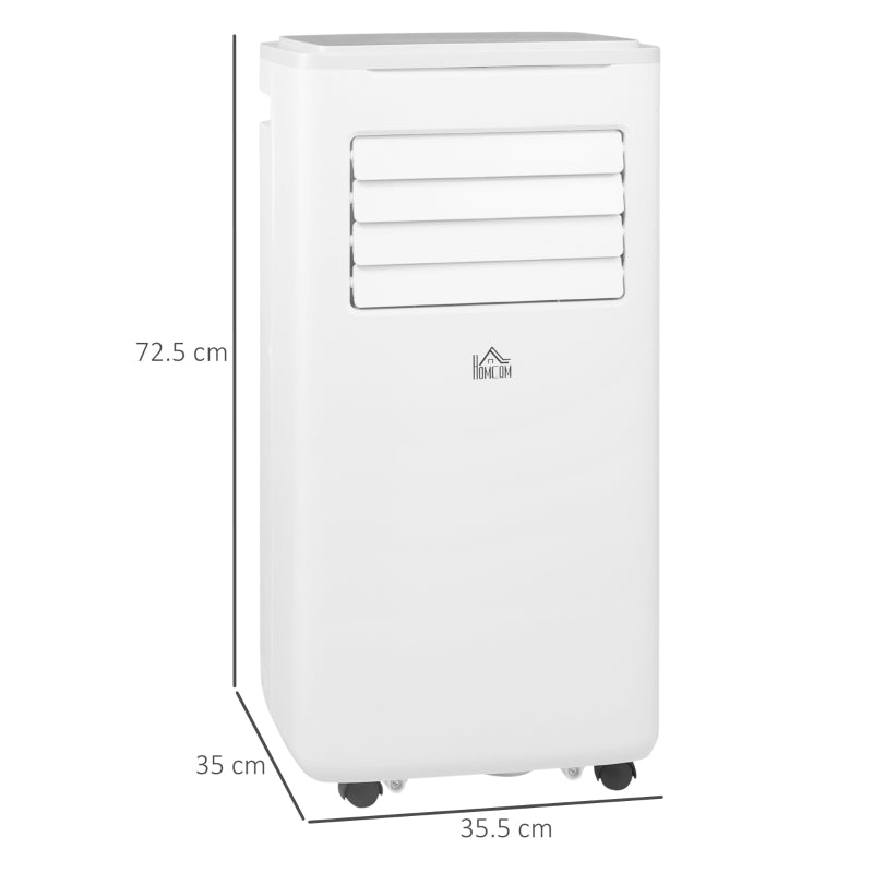 HOMCOM 9000 BTU Portable Air Conditioner Smart Home WiFi Compatible 4-in-1 Air Conditioning Unit