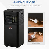 HOMCOM 7000 BTU 4-In-1 Portable Air Conditioner Unit