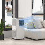 HOMCOM 7000 BTU App-Controlled Mobile Air Conditioner