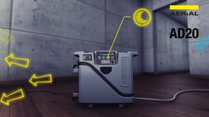 Aerial AD20 18L/Day Commercial Dehumidifier