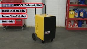 Clarke IDH50L 110V 50L/Day Industrial Dehumidifier
