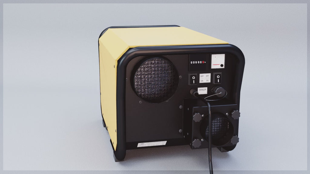 Ecor Pro DH3500 DryFan 45L/Day Desiccant Dehumidifier