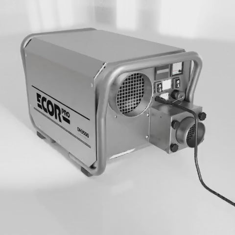 Ecor Pro DH3500 INOX 45L/Day Desiccant Dehumidifier
