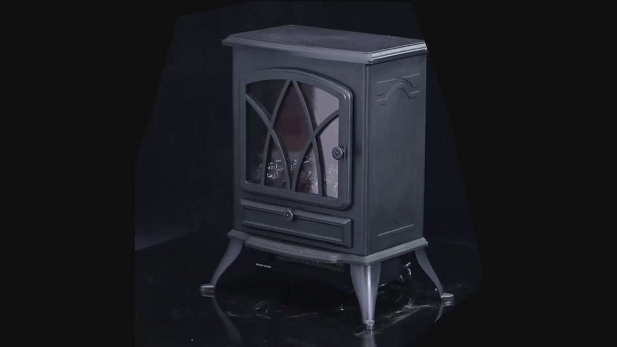 Homcom 2kW Freestanding Electric Fireplace