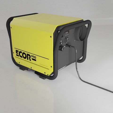 Ecor Pro DH2511 DryFan 35L/Day Desiccant Dehumidifier