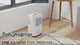 HOMCOM 12L/Day Dehumidifier with Continuous Drainage