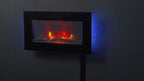 TruFlame 73cm Flat Glass Wall Mounted Electric Fireplace