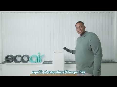 EcoAir DD1 MINI Desiccant Dehumidifier