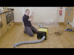 Ecor Pro DH2500 DryFan 35L/Day Desiccant Dehumidifier