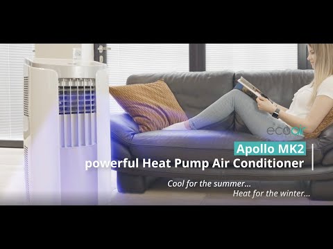 EcoAir Apollo MK2 12000 BTU Heat Pump Portable Air Conditioner