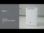EcoAir DD128 8L/Day Desiccant Dehumidifier