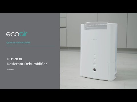 EcoAir DD128 8L/Day Desiccant Dehumidifier