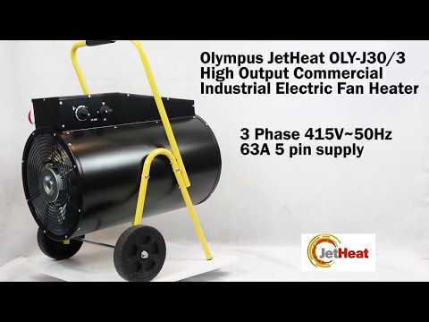 Olympus JetHeat OLY-J30/3 30kW Electric Fan Heater