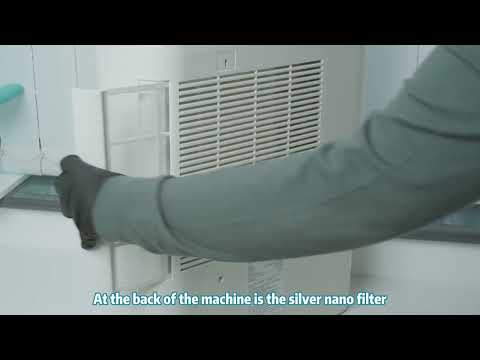 EcoAir DD3 Simple 10L/Day Desiccant Dehumidifier