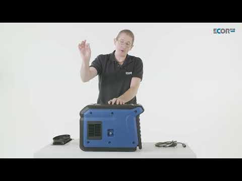 Ecor Pro EPD100LGR 43L/Day LGR Dehumidifier
