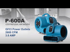 XPOWER P-600A 2600 CFM Air Mover