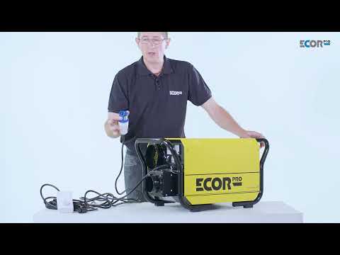 Ecor Pro DH3500 DryFan 45L/Day Desiccant Dehumidifier