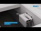 Ecor Pro EPD50-MAX 13L/Day Desiccant Dehumidifier