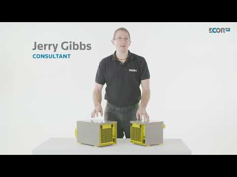 Ecor Pro EPD170LGR 80L/Day LGR Dehumidifier