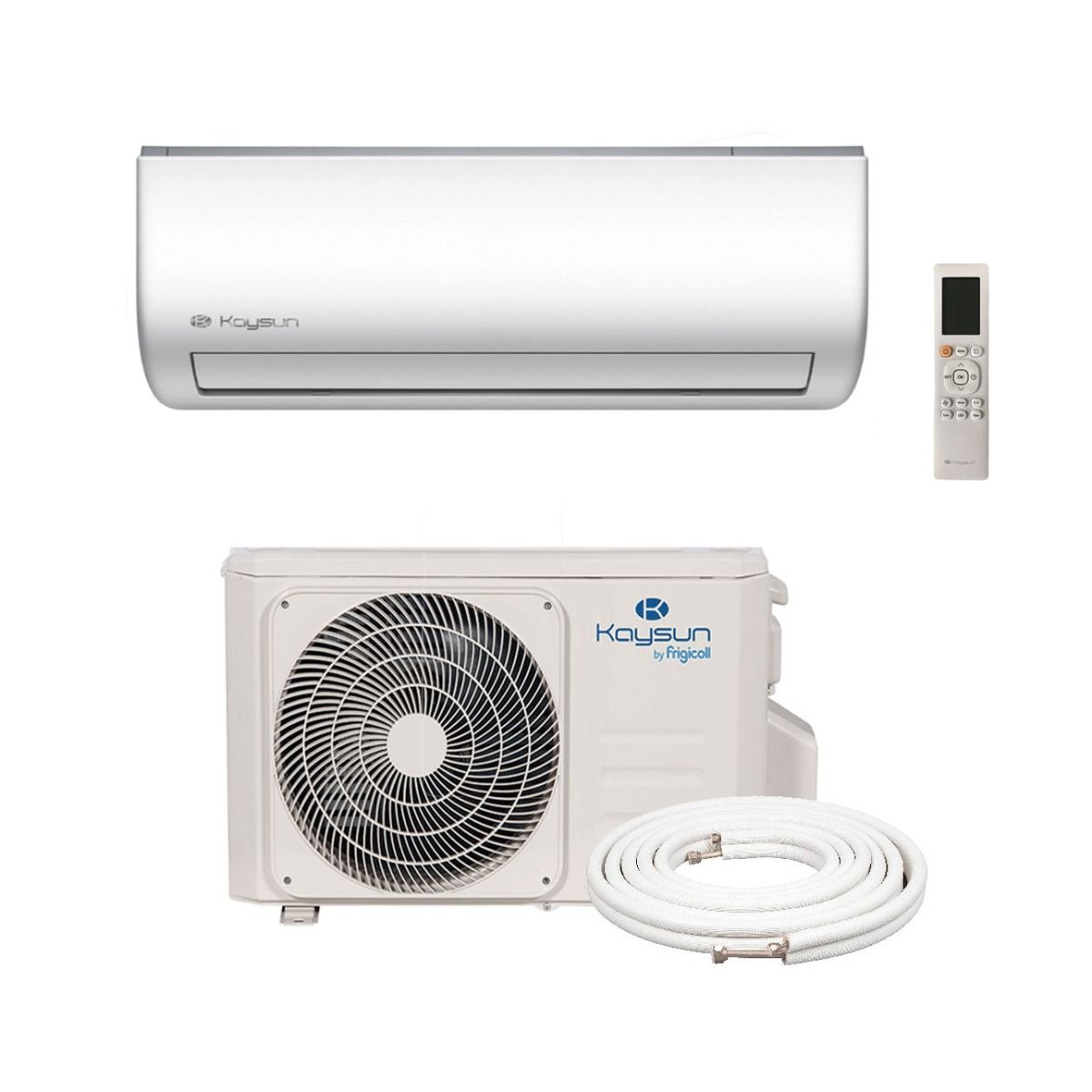 KAYSUN Prodigy 5.2kW A+++ Single Room Split Air Conditioning System - with a 3m pipe kit